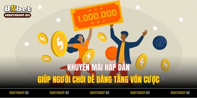Khuyến mãi hấp dẫn giúp người chơi cảm thấy thoải mái khi chơi tại đây